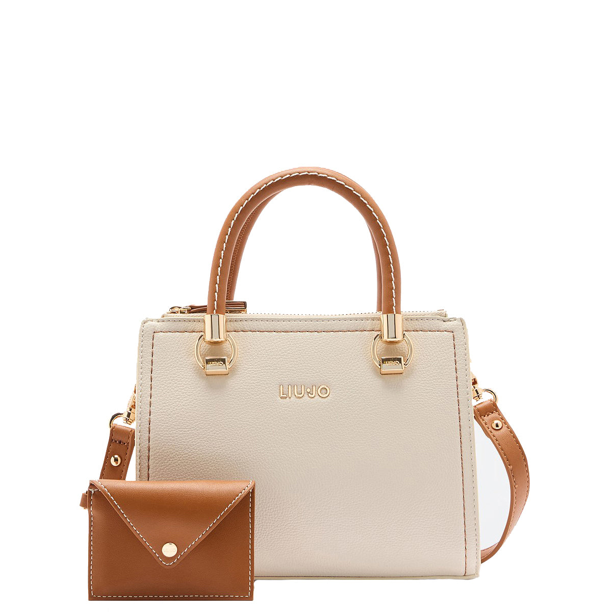 Liu Jo - AA5163E0058S Satchel - col. crema/bran