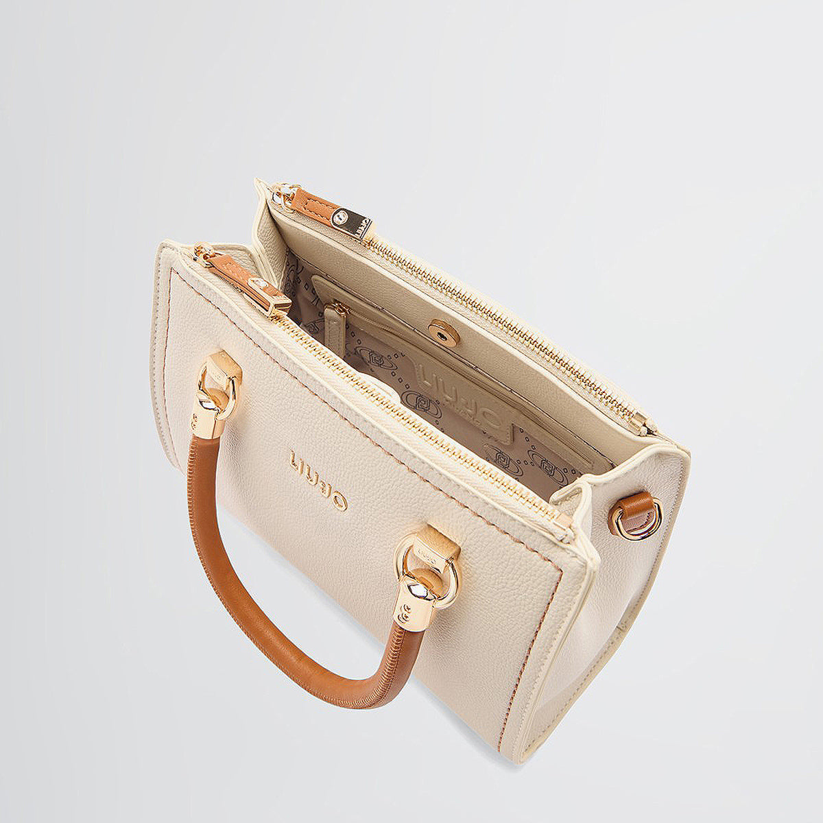 Liu Jo - AA5163E0058S Satchel - col. crema/bran