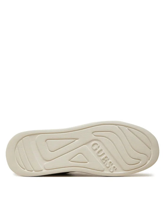 Guess- sneakers Elbina interno pelliccia sintetica col. Cognac