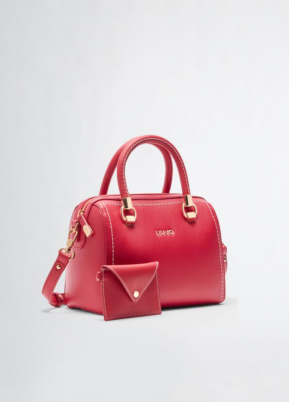 Liu Jo - Borsa AA5160E058S Satchel col. Rosso Pompeo