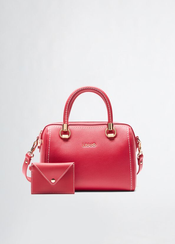 Liu Jo - Borsa AA5160E058S Satchel col. Rosso Pompeo