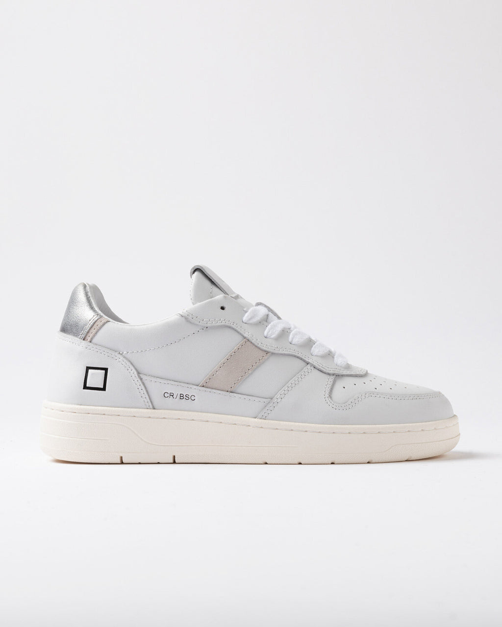 D.a.t.e. Court 2.0 Basic White/Silver