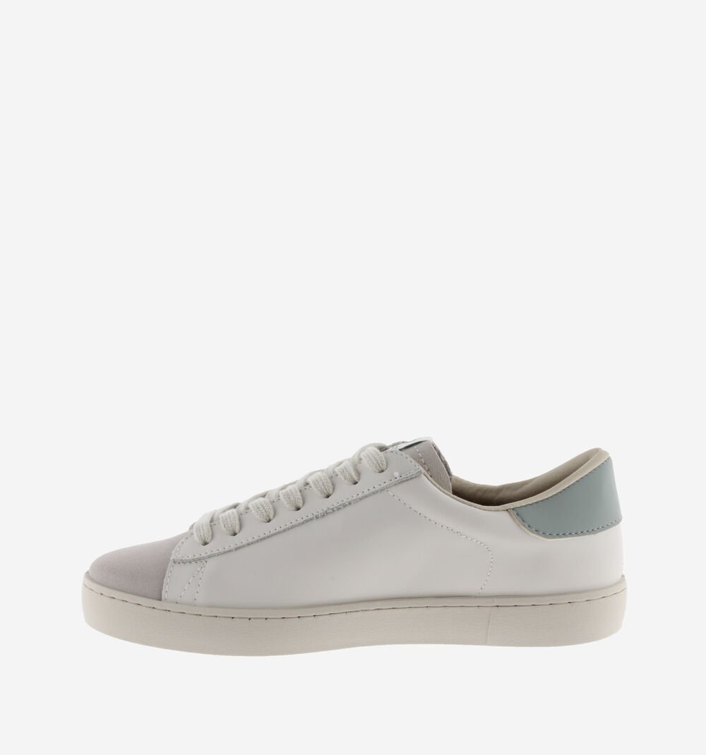 Victoria - Sneaker in pelle col. Jade