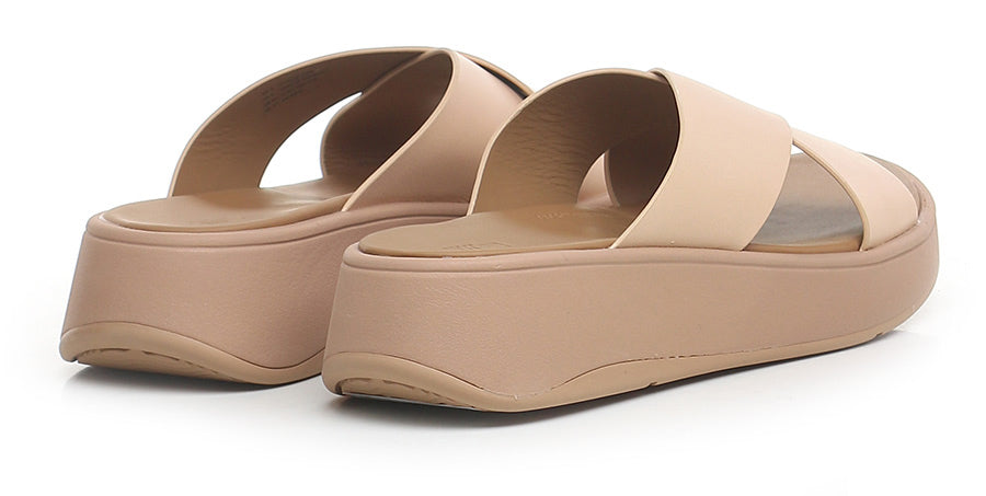 FitFlop - Sandalo ciabatta in pelle col. Nude