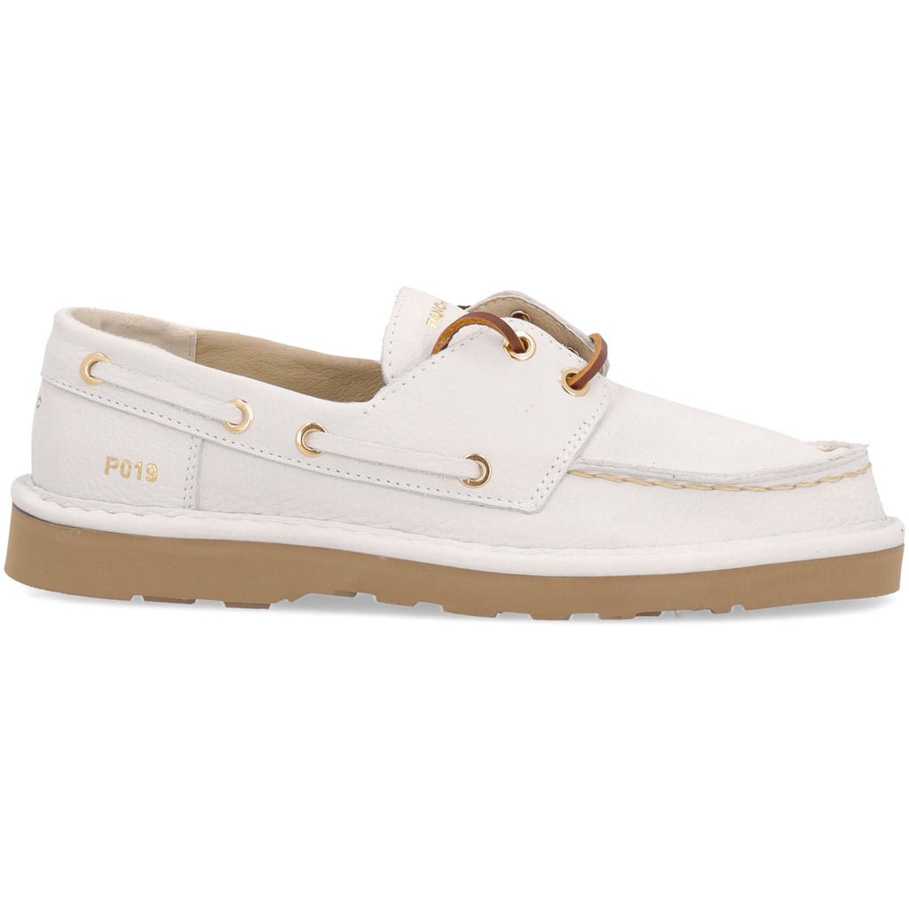 Panchic P019 - Lace up Nubuk Ivory
