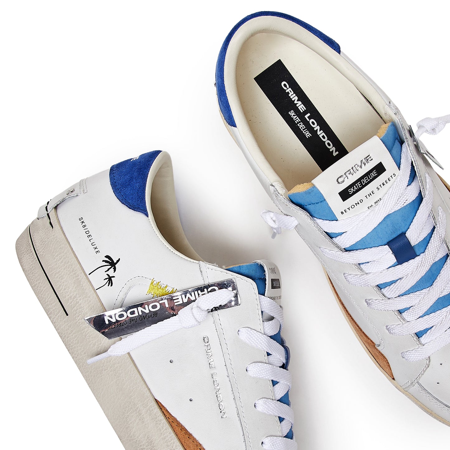 Crime London SK8 DELUXE PACIFIC BLUE