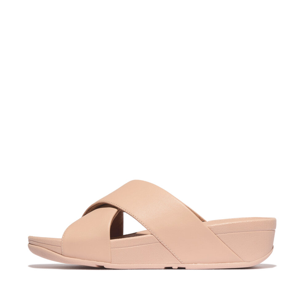 FitFlop - Sandalo ciabatta in pelle col. Nude