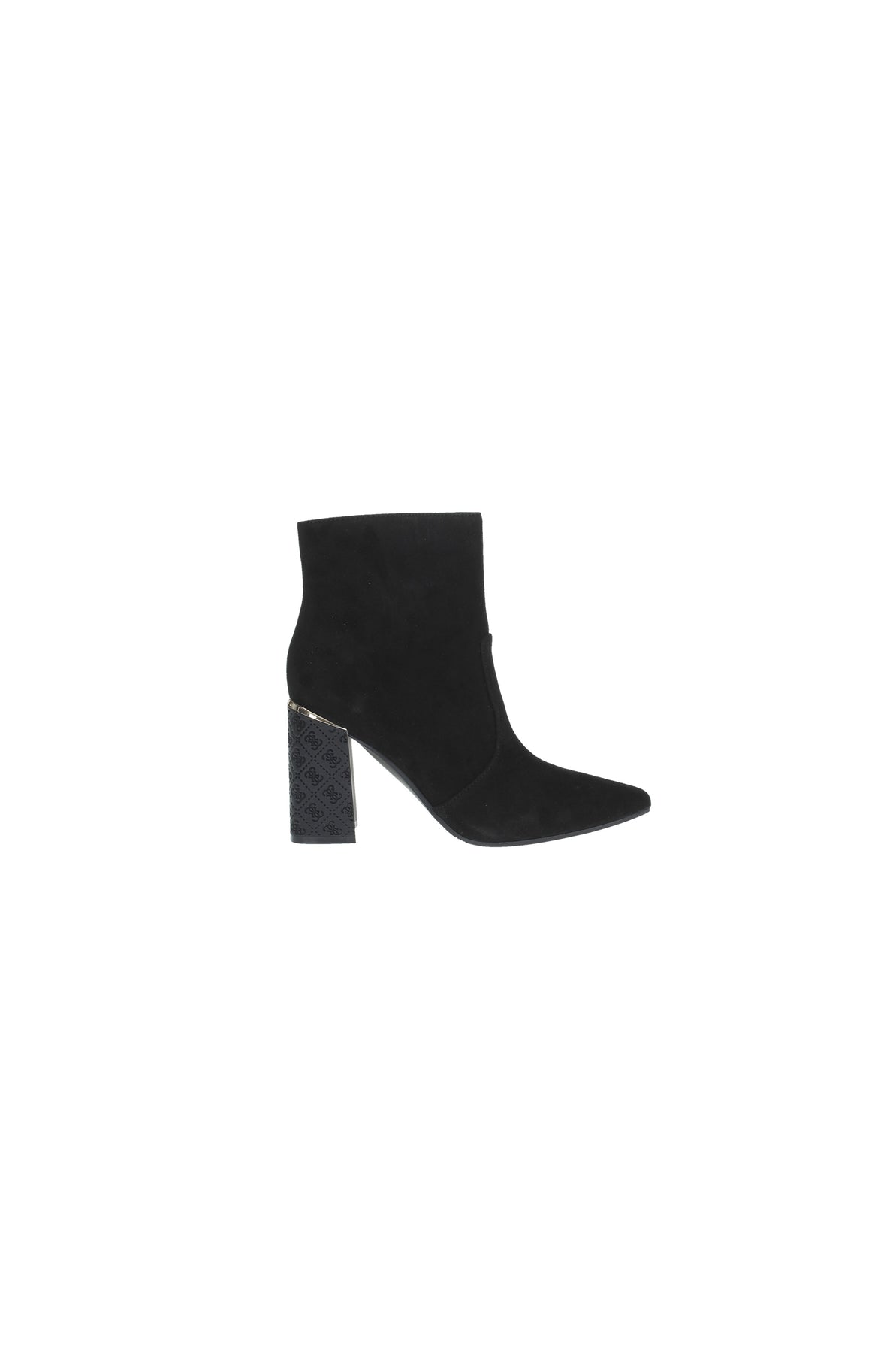 Guess Wildleder-Stiefelette mit Frenkie-Absatz