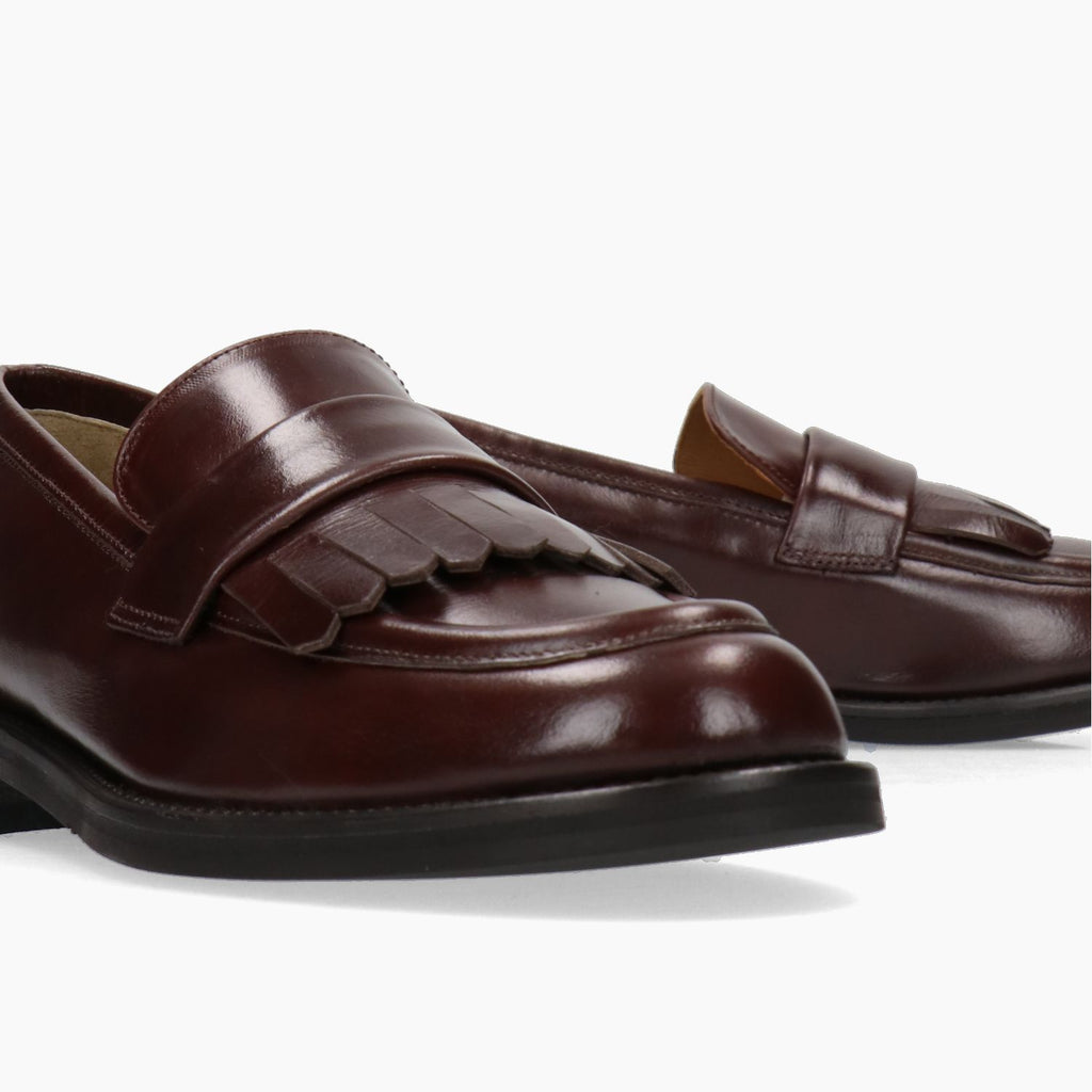 Garlani - Sierra moccasin - dark brown fringes 1492 - 247