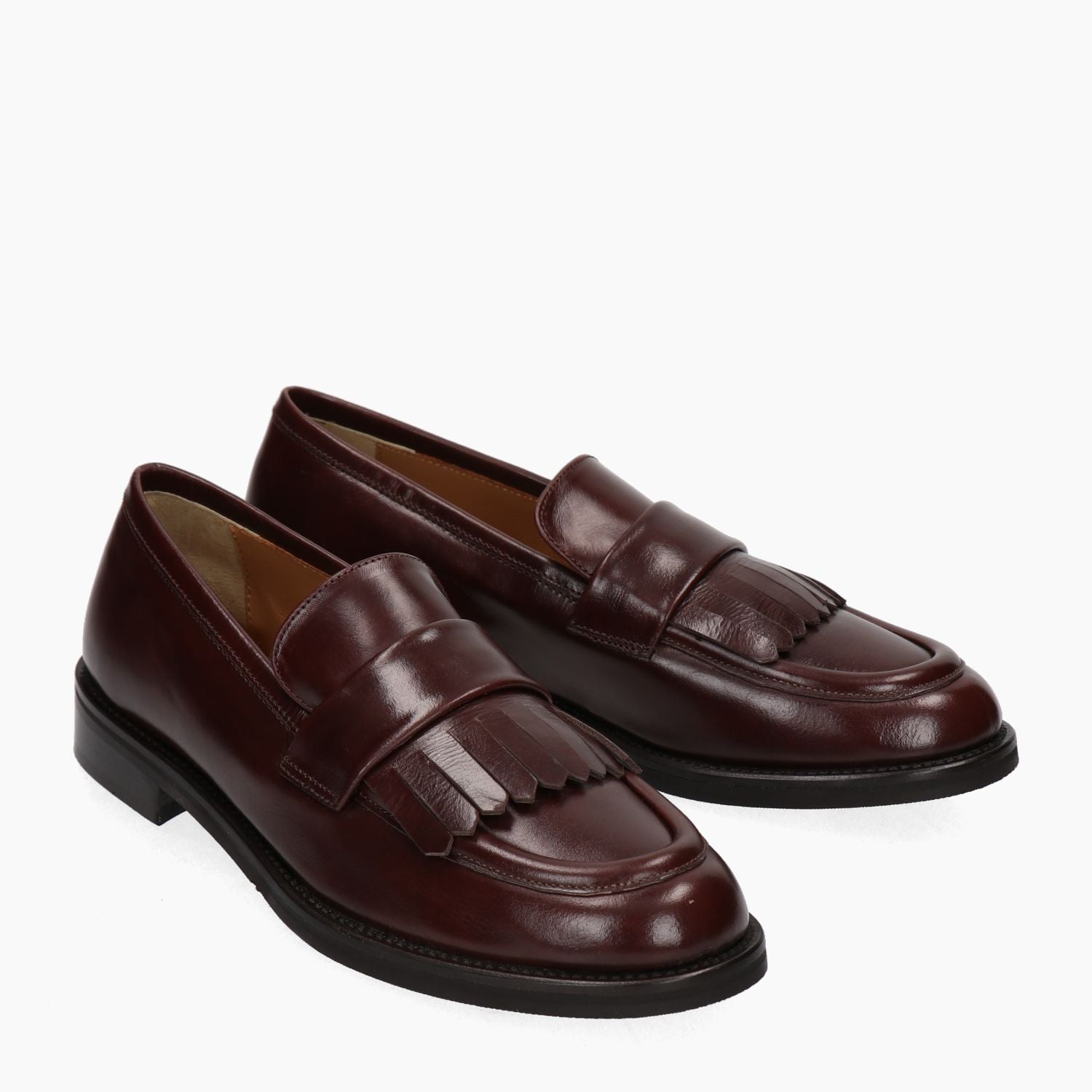 Garlani - Sierra moccasin - dark brown fringes 1492 - 247
