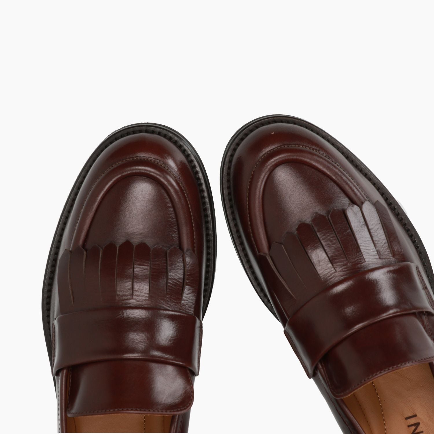 Garlani - Sierra moccasin - dark brown fringes 1492 - 247