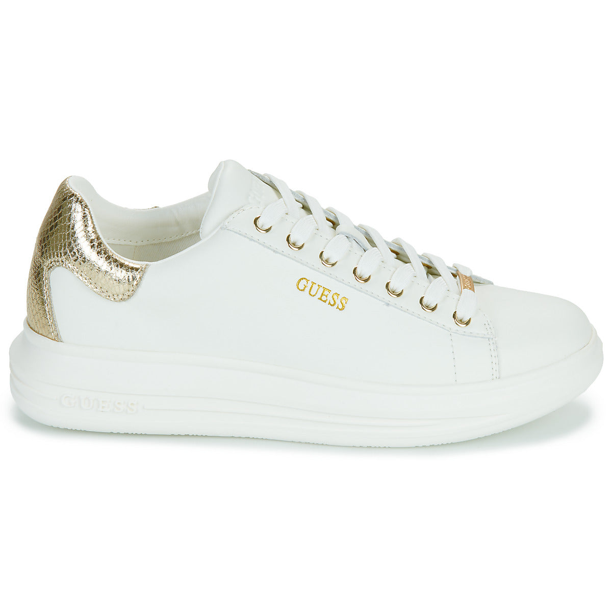 Guess Vibo Gold Sneakers