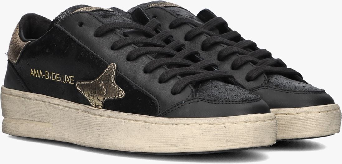 Ama Brand - Sneaker 4344 Slam in pelle col. Nero
