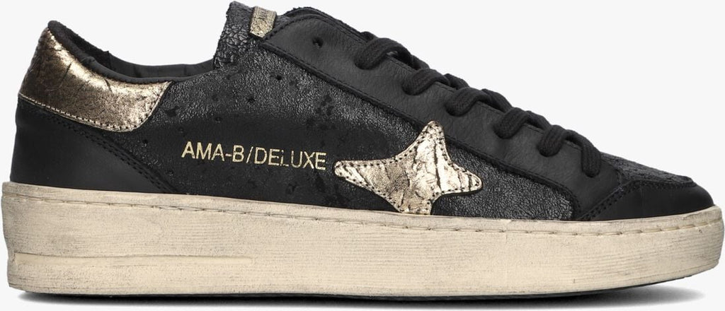 Ama Brand - Sneaker 4344 Slam in pelle col. Nero