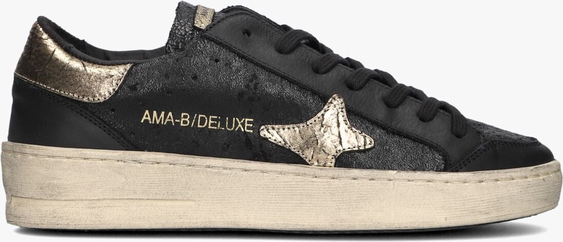 Ama Brand - Sneaker 4344 Slam in pelle col. Nero