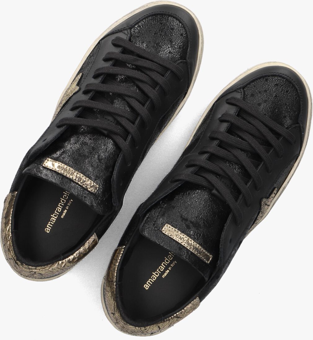 Ama Brand - Sneaker 4344 Slam in pelle col. Nero