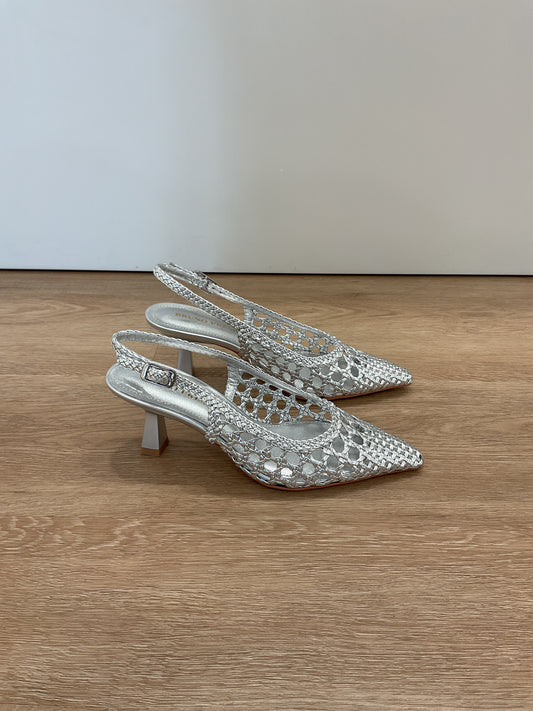 Bruno Premi - Slingback intrecciata col Silver BL0411X