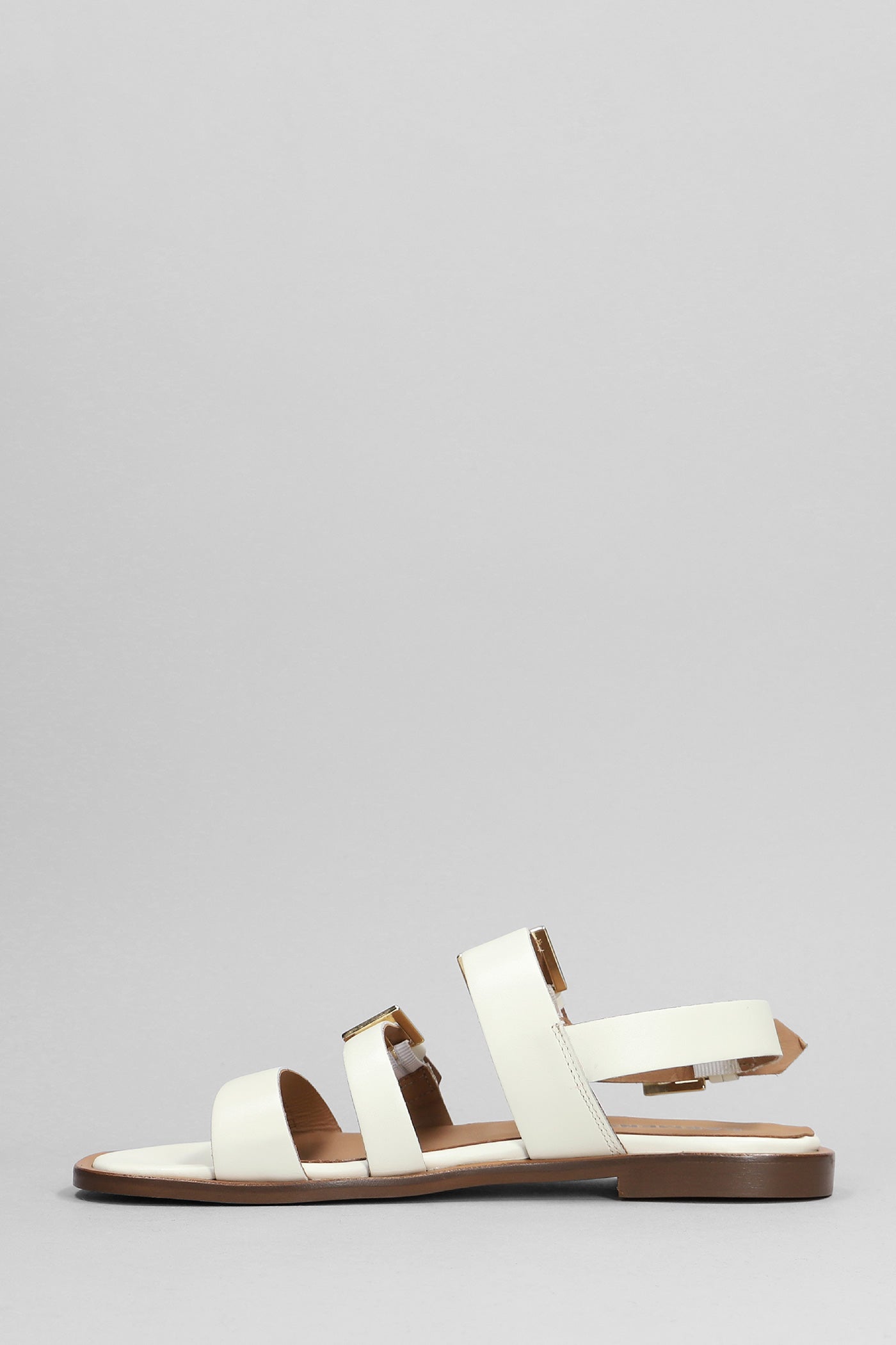 Carmens - sandali con fibbie laterali - AA5323 col. Cream ETOILE BUCKLES NEW