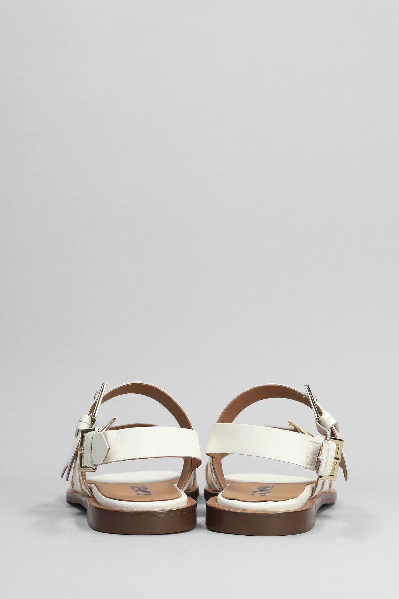Carmens - sandali con fibbie laterali - AA5323 col. Cream ETOILE BUCKLES NEW