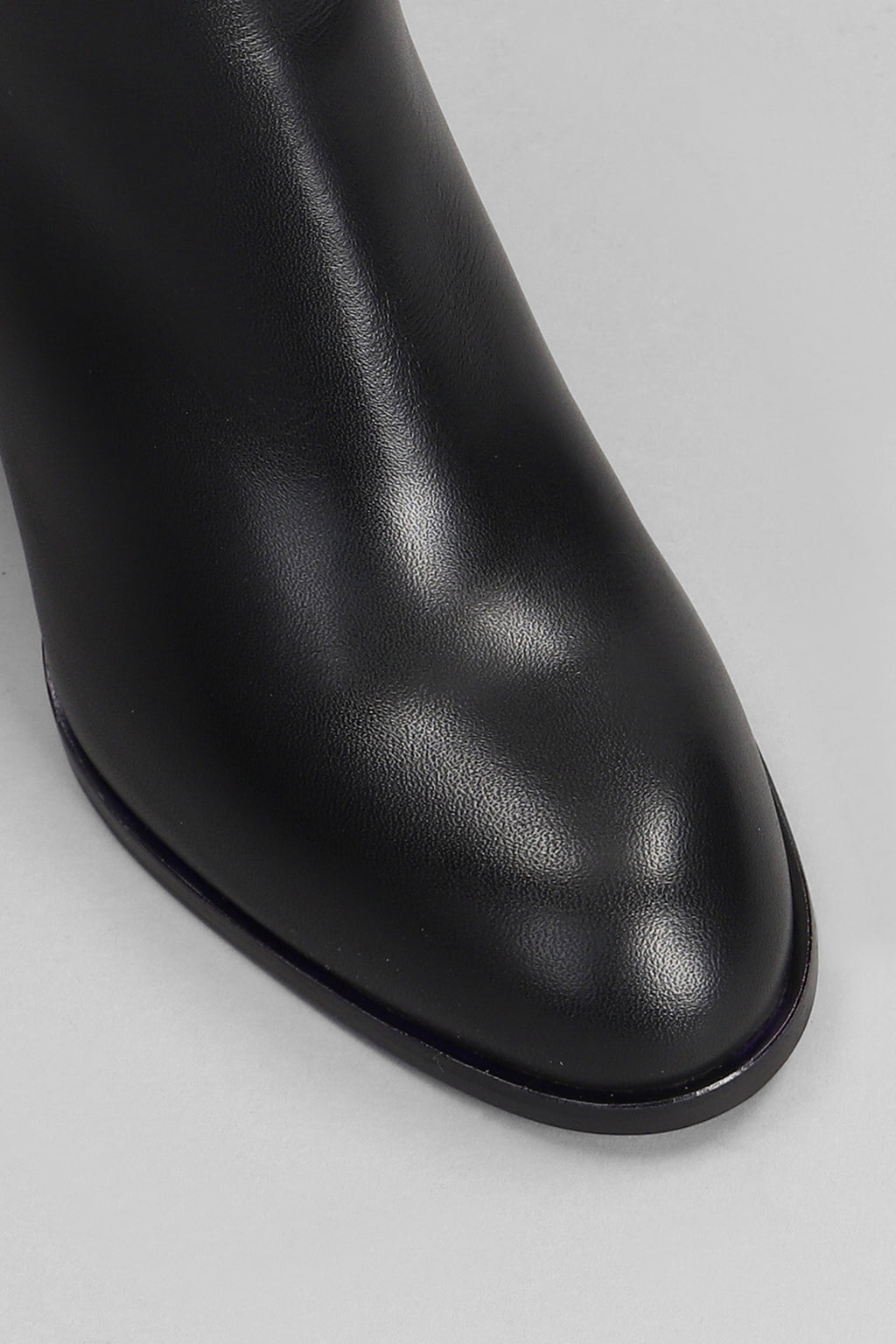 Evaluna - stivale alto con tacco - Mousse col. nero 8603