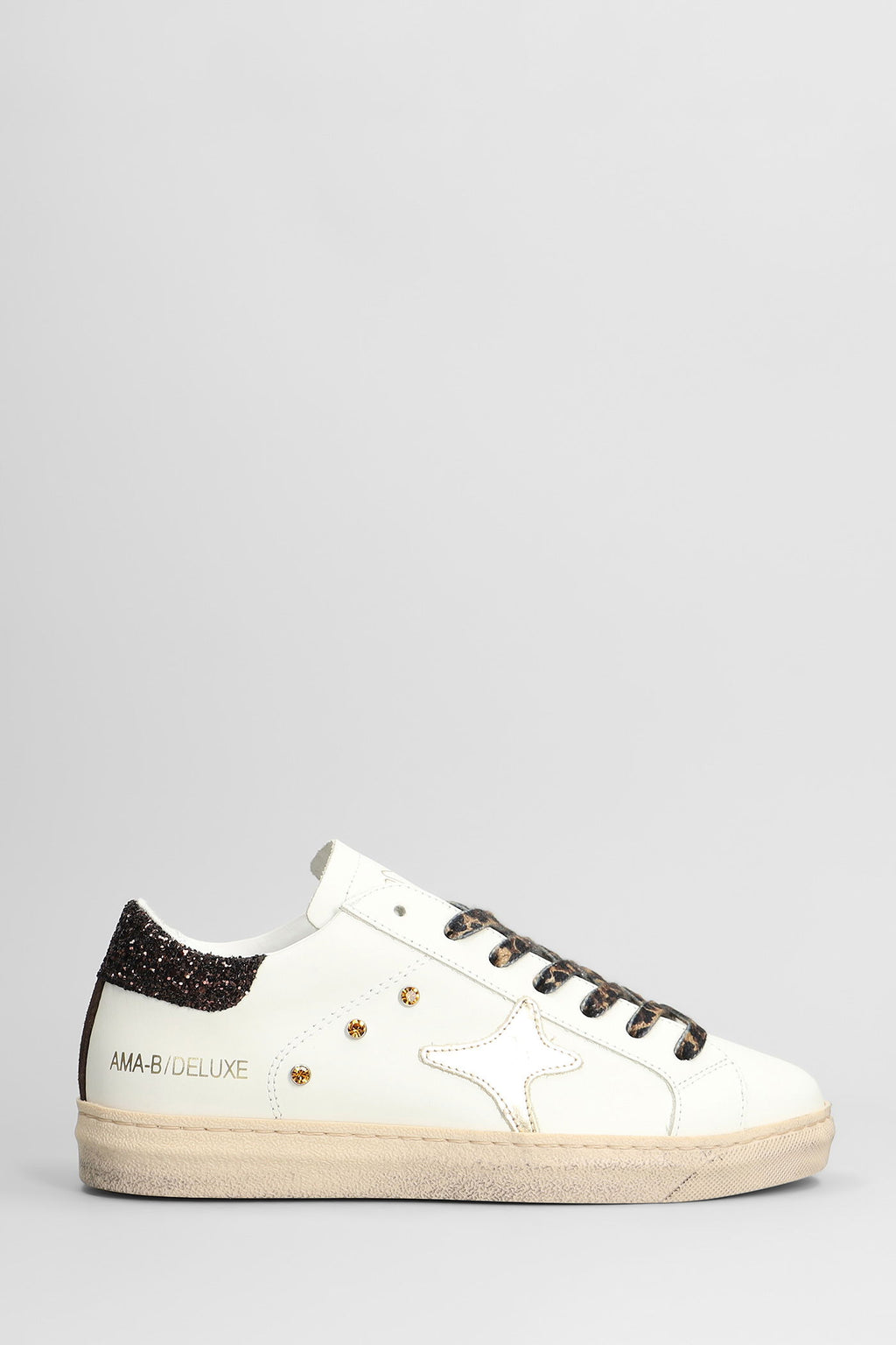 Ama Brand - Sneaker 4341 in pelle col. Bianco
