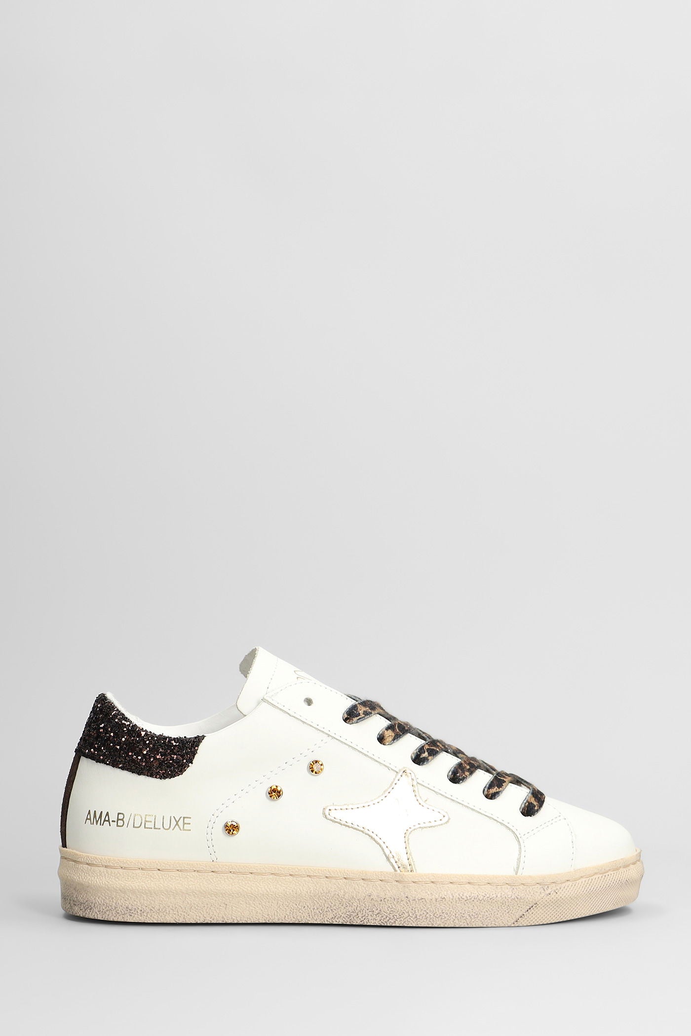 Ama Brand - Sneaker 4341 in pelle col. Bianco