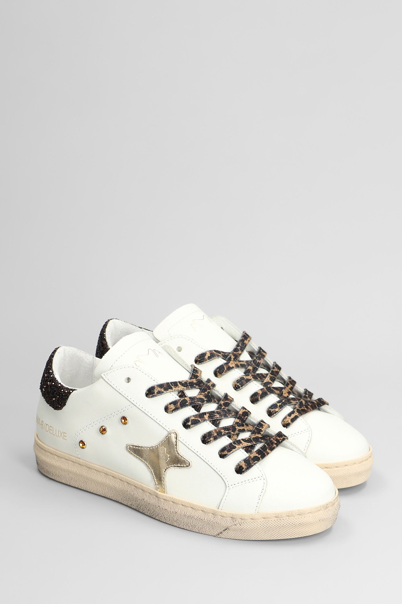 Ama Brand - Sneaker 4341 in pelle col. Bianco
