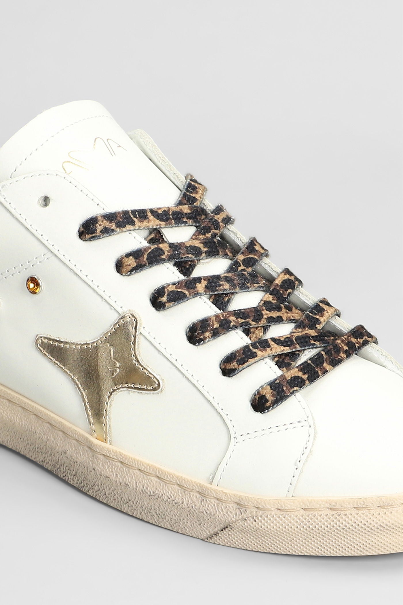 Ama Brand - Sneaker 4341 in pelle col. Bianco