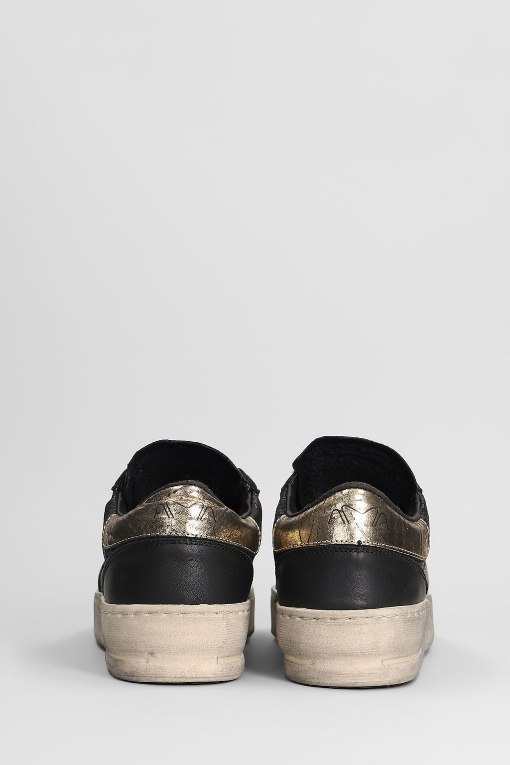 Ama Brand - Sneaker 4344 Slam in pelle col. Nero