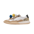 Emanuélle Vee - Sneaker in pelle Multi Gold Leopard