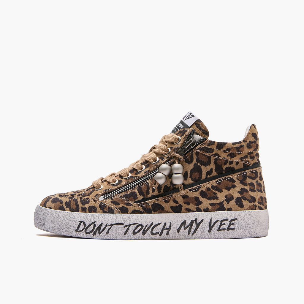 Emanuélle Vee - Sneaker Olivia 462P -105-100-P182 Maculato con zip