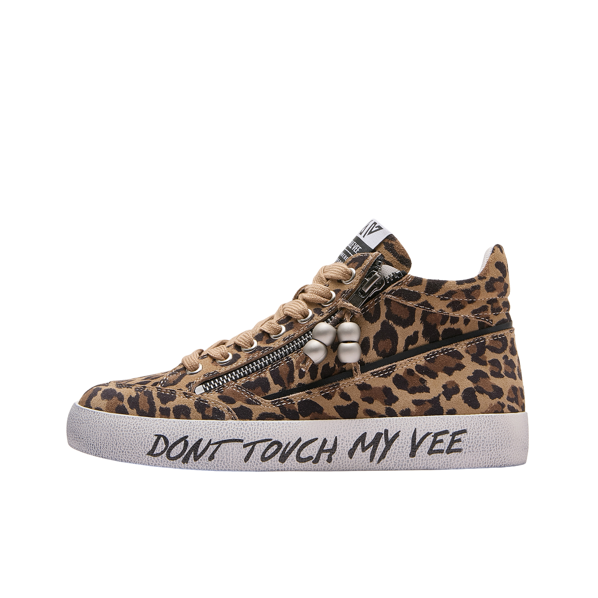 Emanuélle Vee - Sneaker Olivia 462P -105-100-P182 Maculato con zip