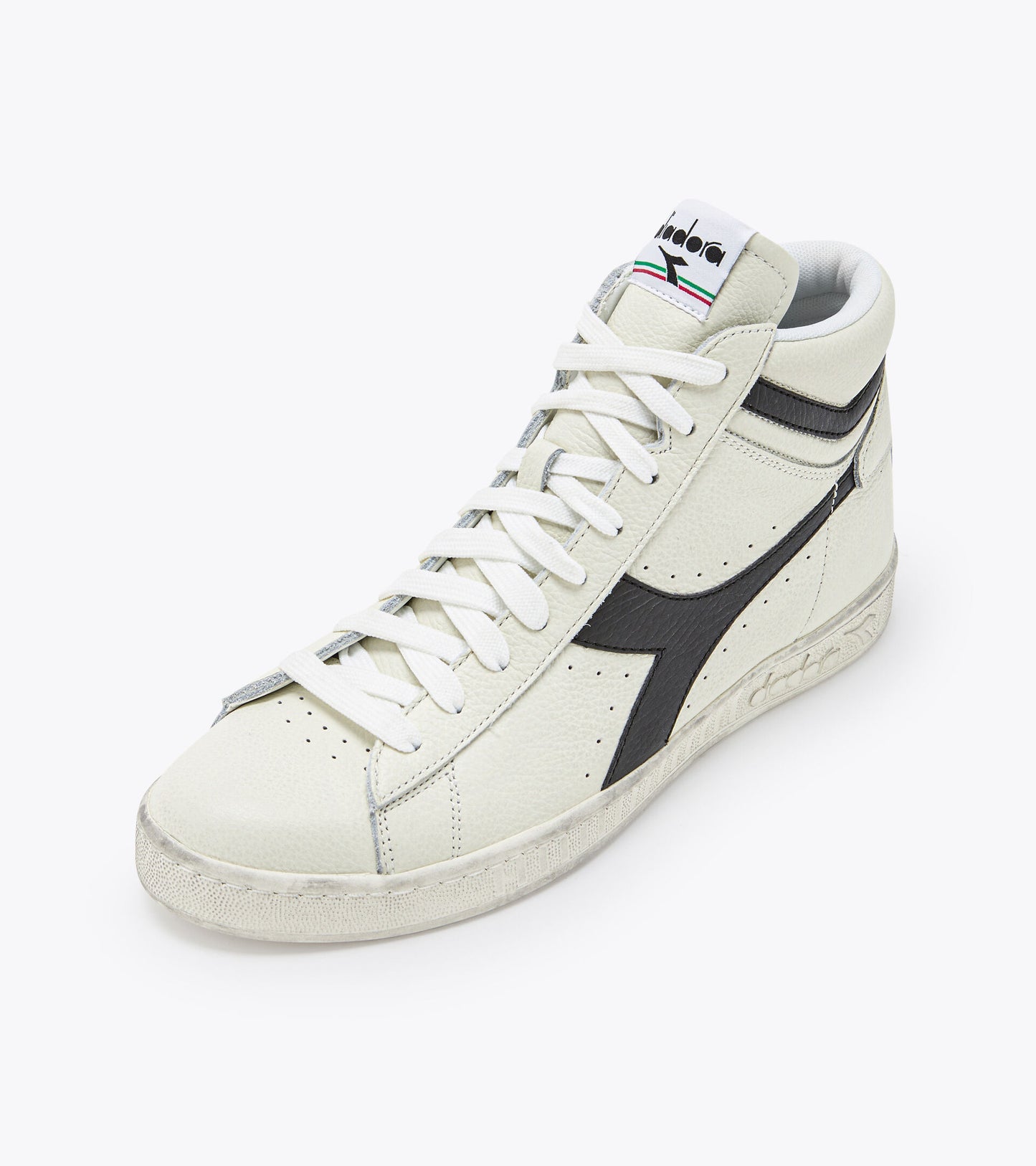 DIADORA GAME L HIGH WAXED WHITE/BLACK