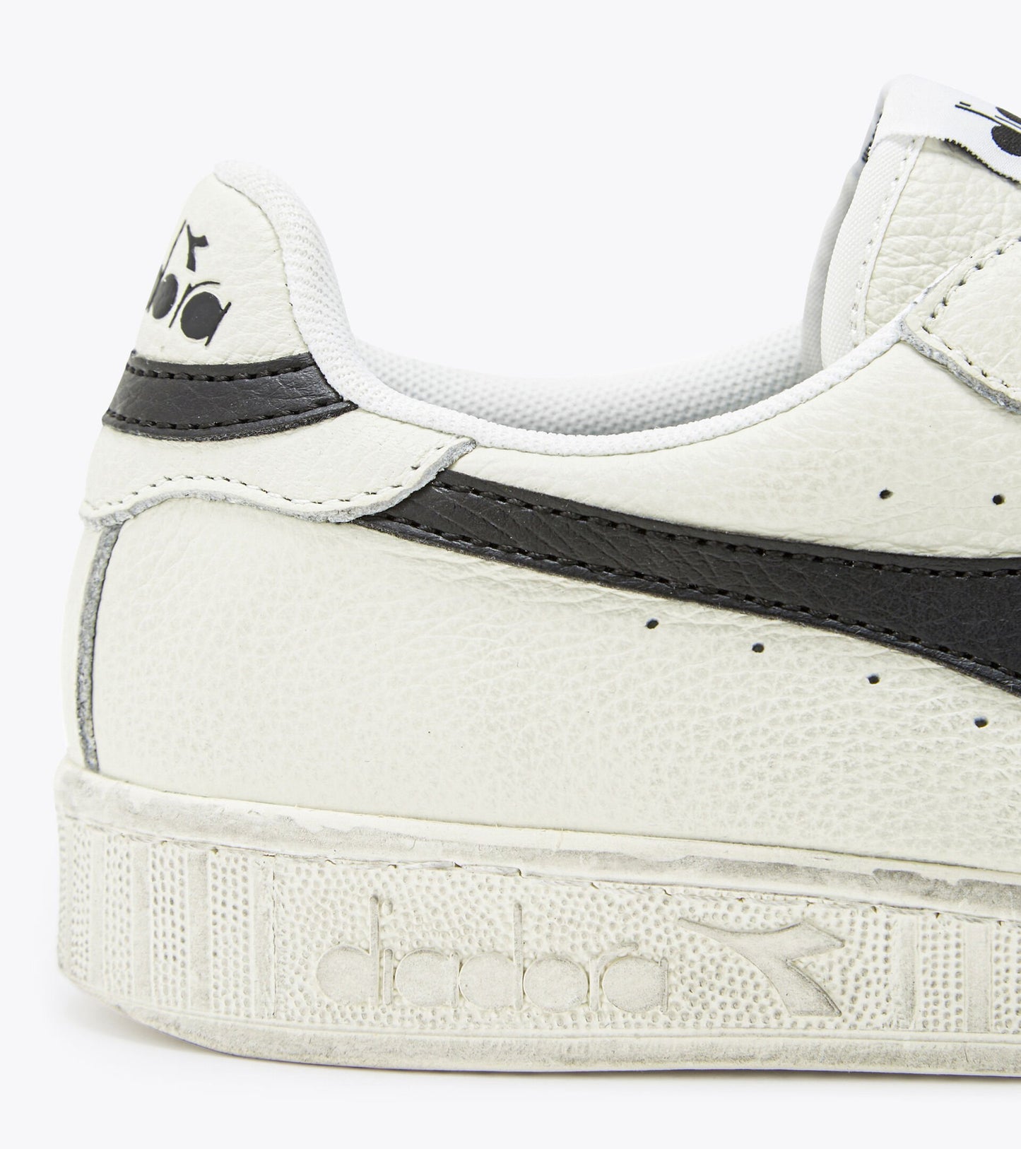 DIADORA GAME L NIEDRIG GEWACHST WEISS/SCHWARZ