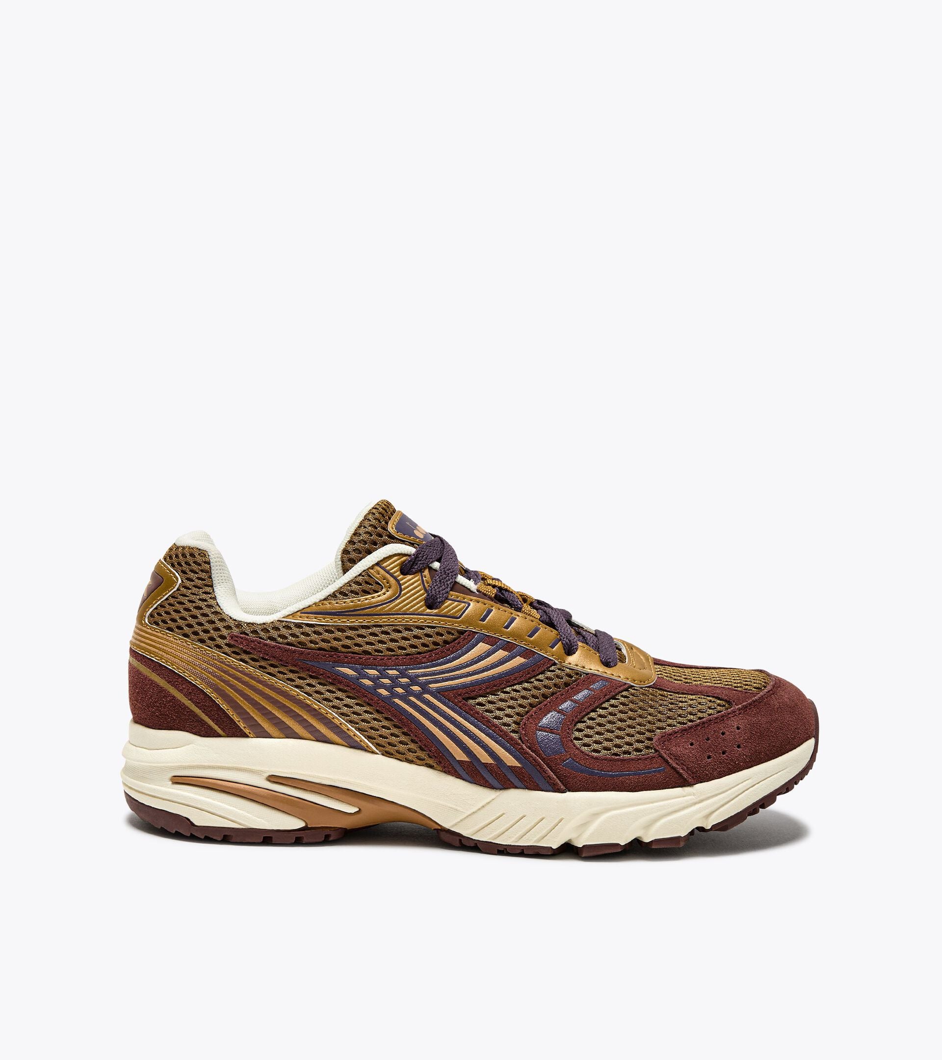 Diadora - Sao-ko 280 Mesh e suede col. Marron Bistre