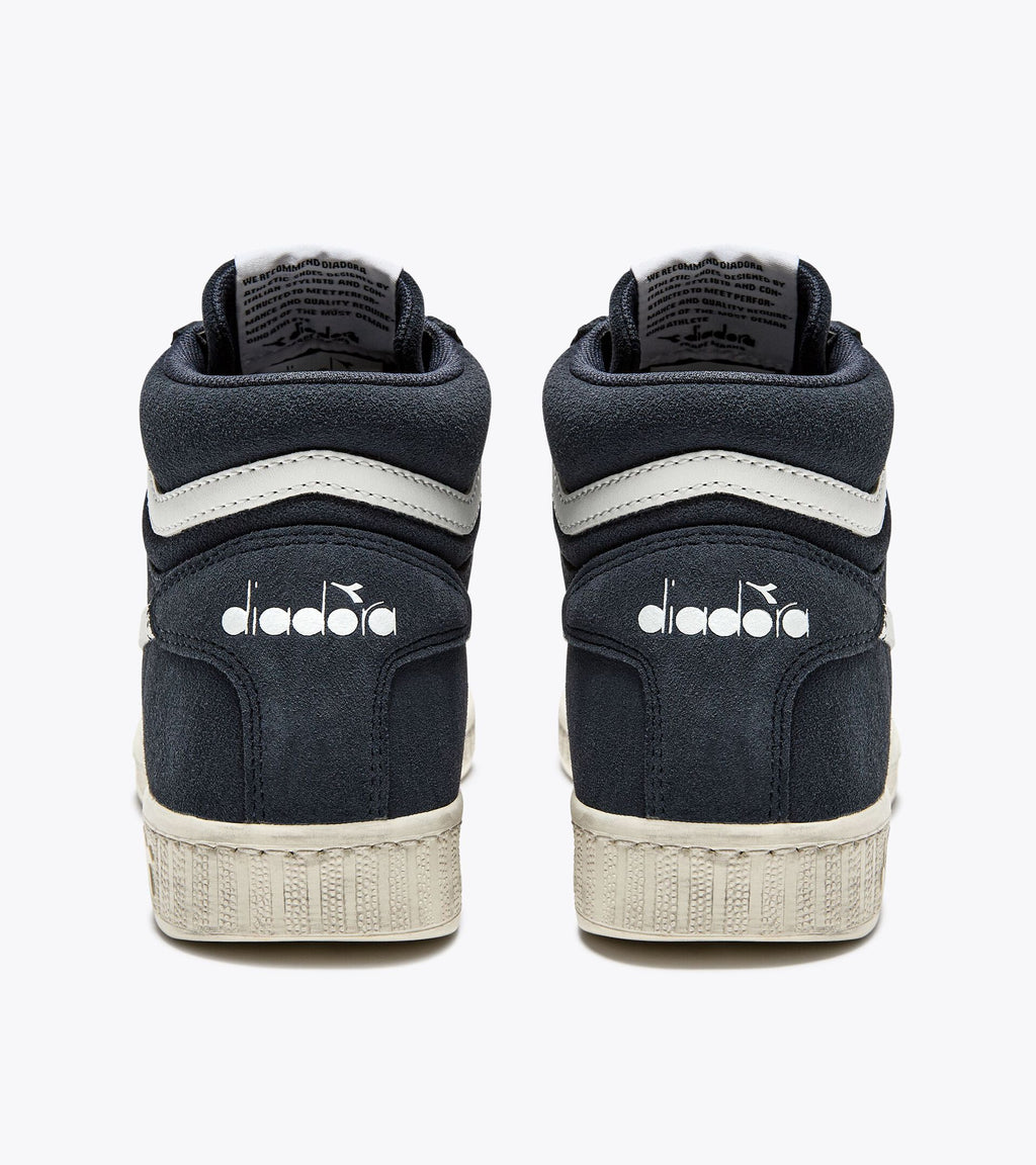 DIADORA GAME L HIGH SUEDE WAXED BLUE PROFONDO