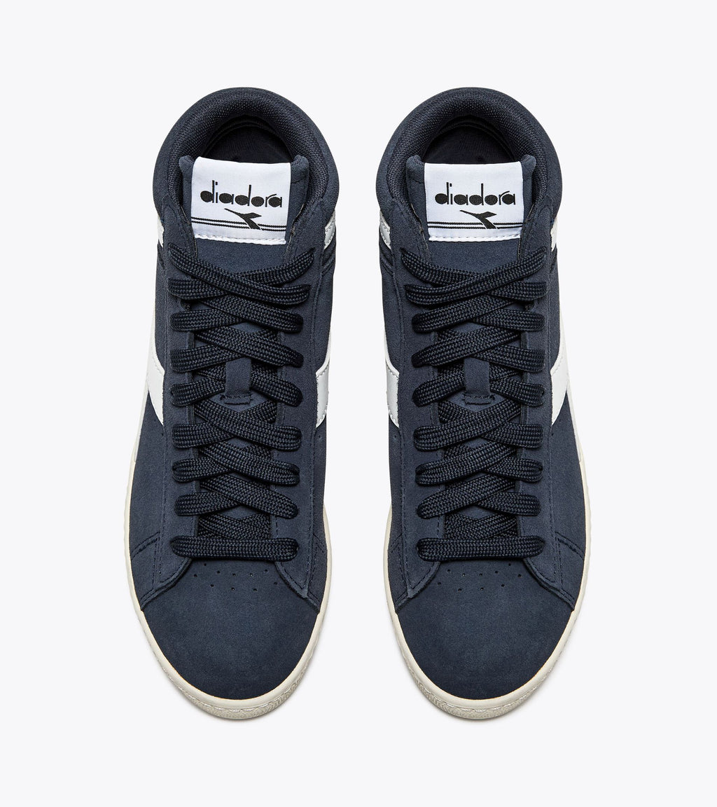 DIADORA GAME L HIGH SUEDE WAXED BLUE PROFONDO