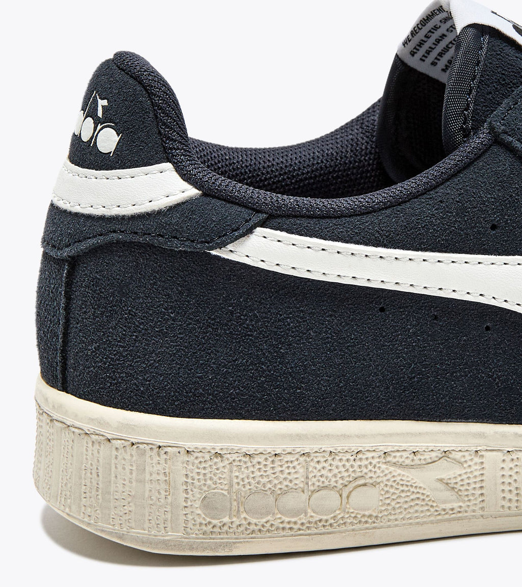 DIADORA GAME L LOW SUEDE WAXED DEEP BLUE