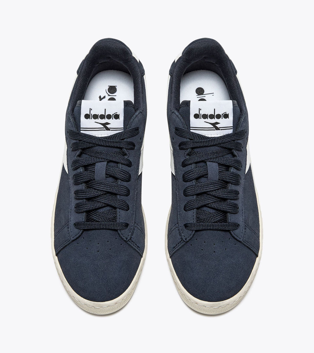 DIADORA GAME L LOW SUEDE WAXED DEEP BLUE