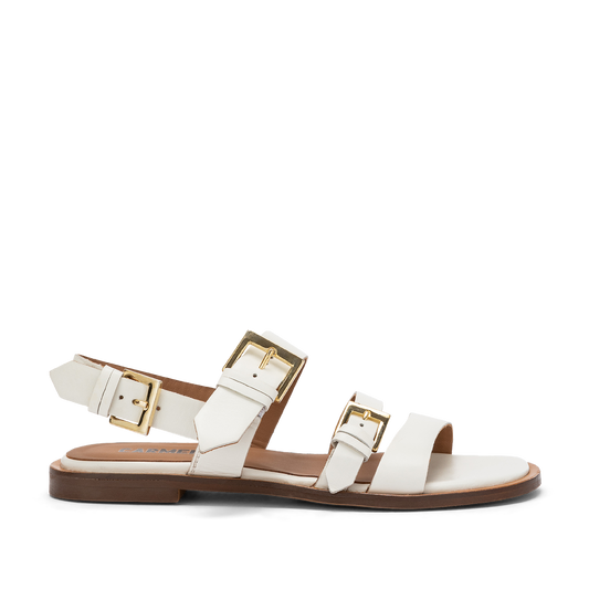 Carmens - sandali con fibbie laterali - AA5323 col. Cream ETOILE BUCKLES NEW