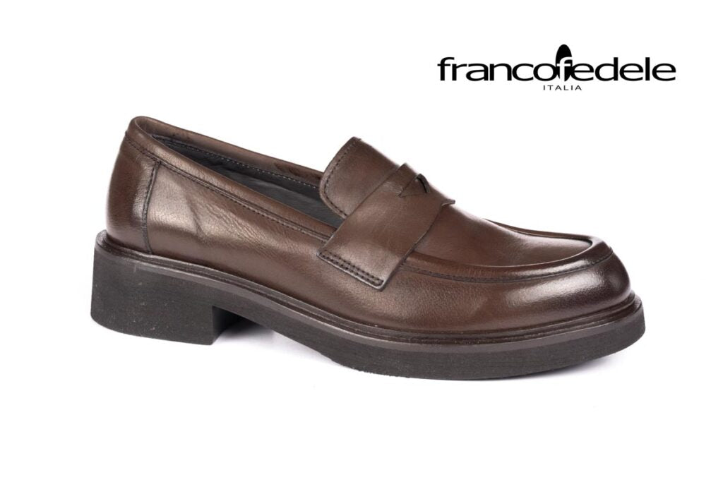 Franco Fedele D764 Mocassino Bufalo Testa Moro