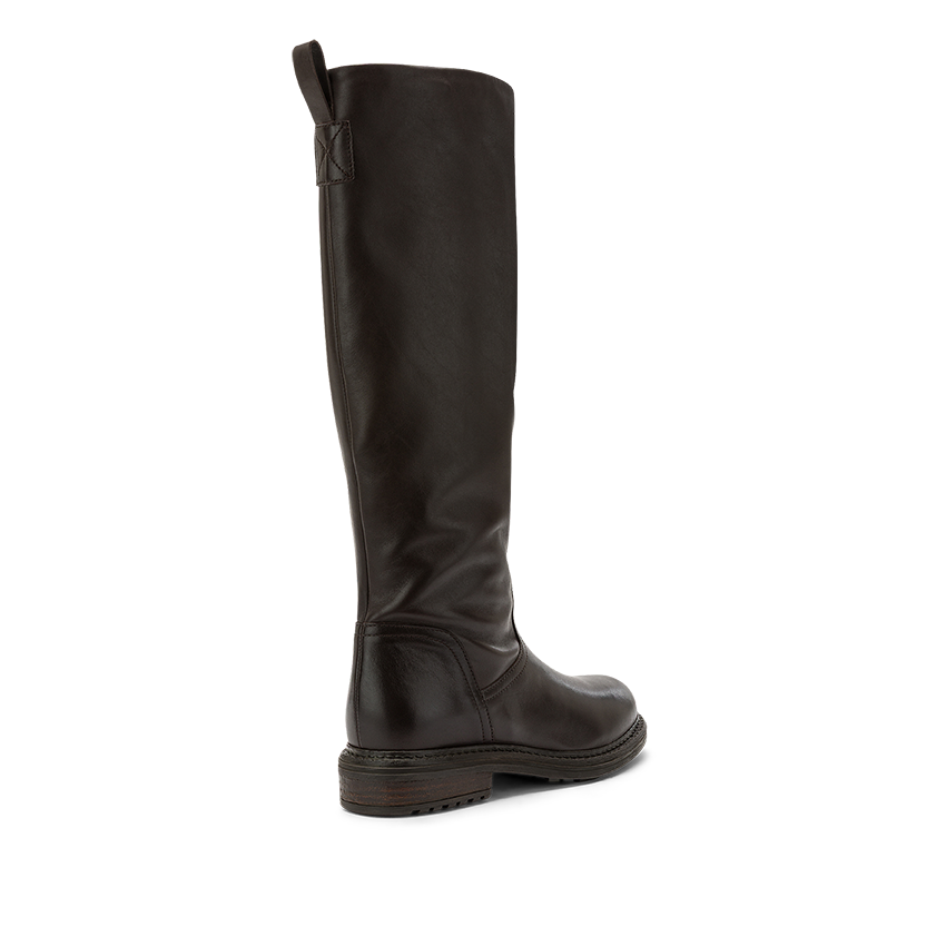 Carmens - Stivale in pelle Colette Ride A56182 - Col. Testa di moro