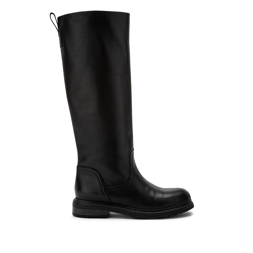 Carmens - Stivale in pelle Colette Ride A56182 - Col. Nero