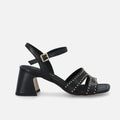 Bruno Premi - sandalo Nappa col. Nero borchiato Flo Suny BL2605X