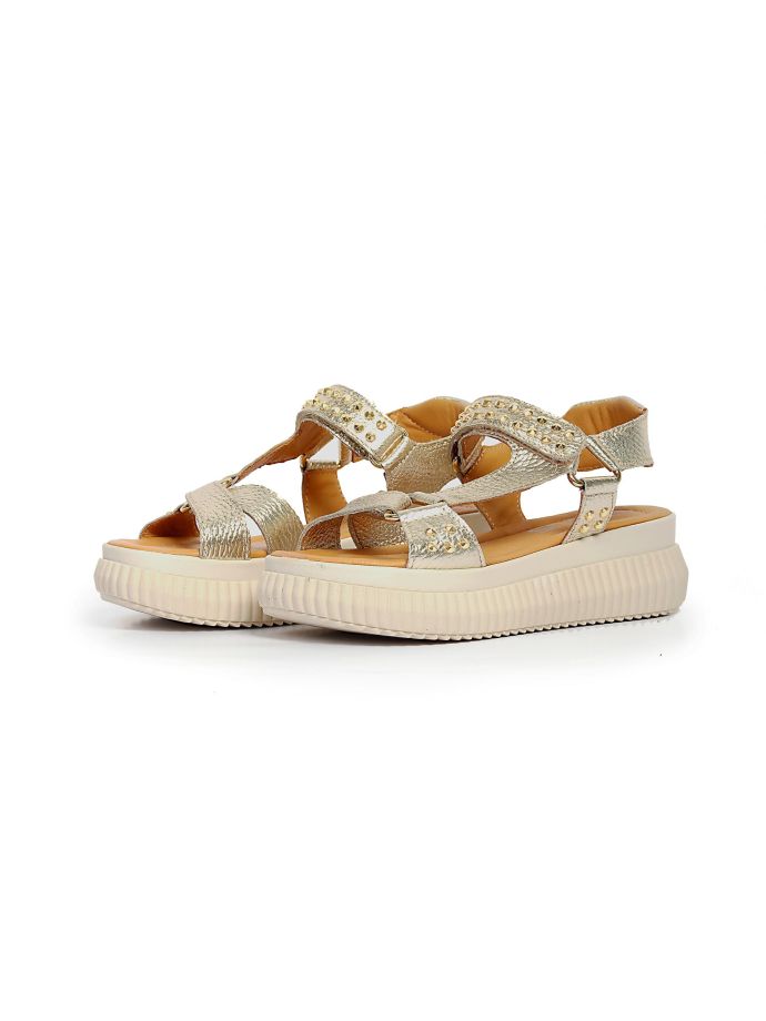 Mjus - Sandalo Pagoda in pelle