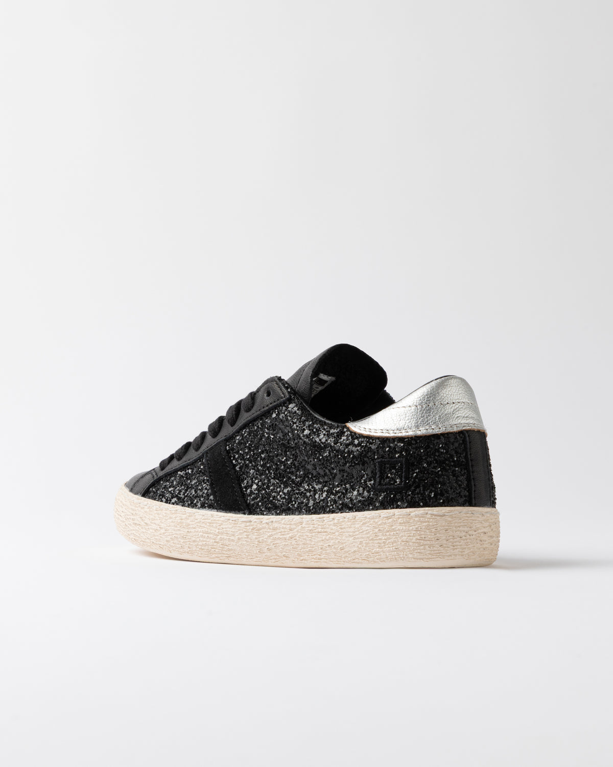 D.A.T.E. Sneaker Hill Low Glitter Black