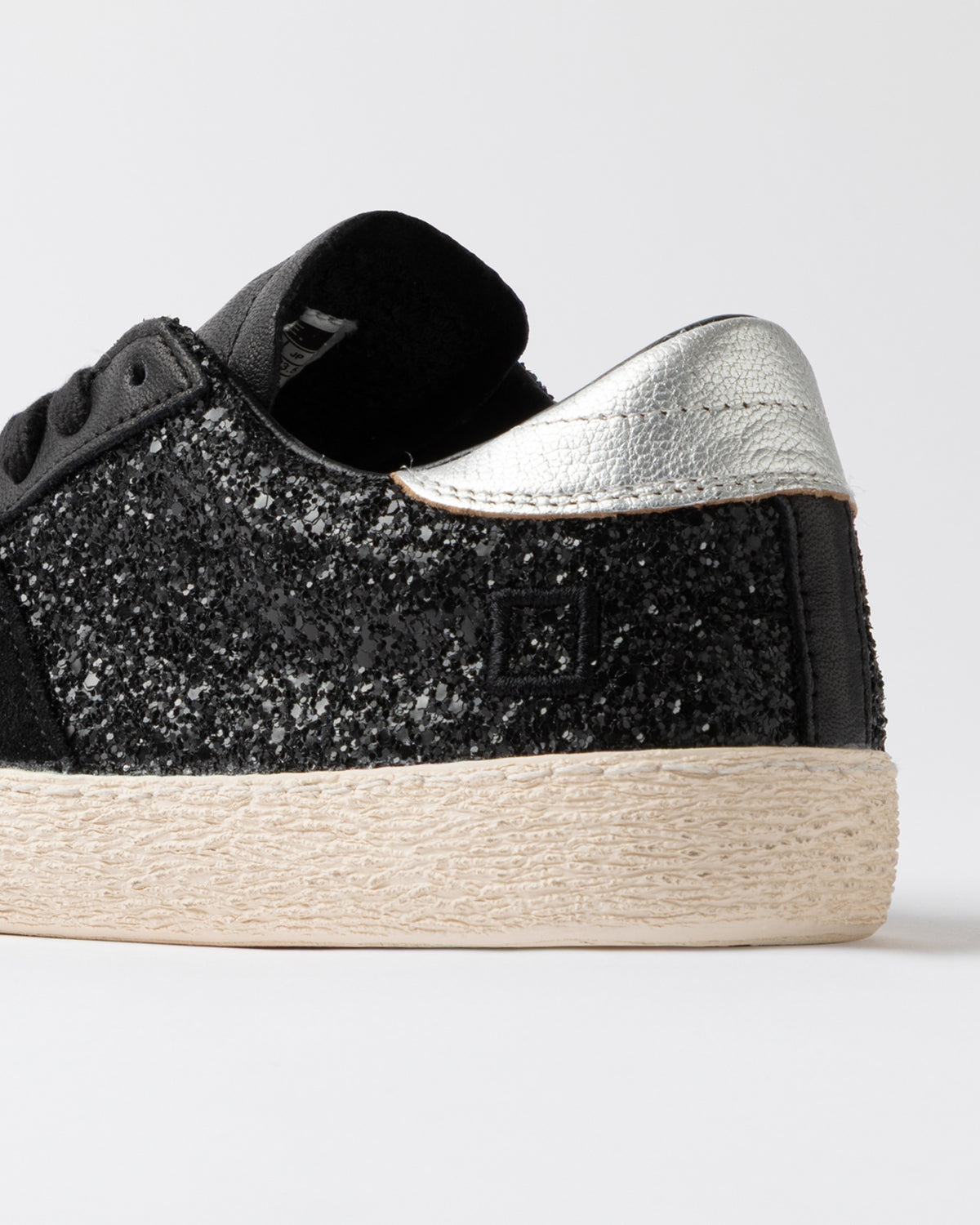 D.A.T.E. Sneaker Hill Low Glitter Black