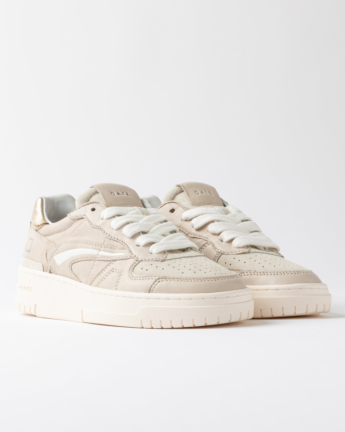 D.A.T.E. Sneaker Torneo Pure Calf/Ivory