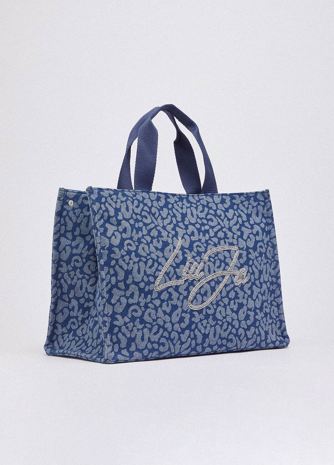 Liu Jo Borsa 2A6026D3200L TOTE DENIM ANIMALIER