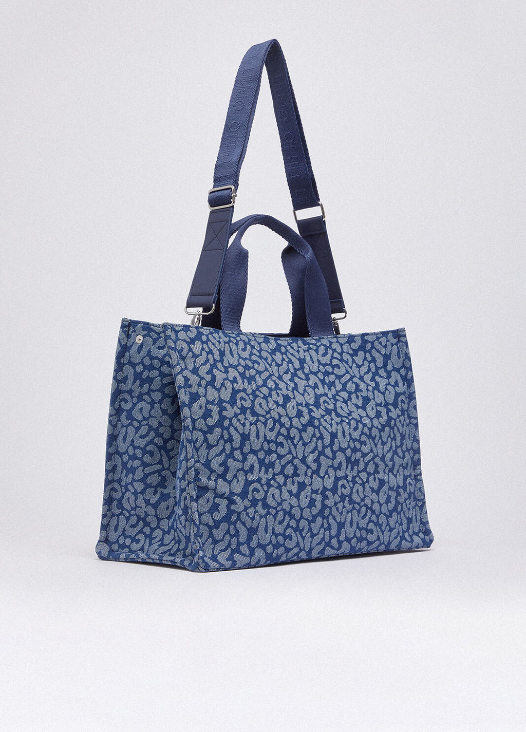 Liu Jo Borsa 2A6026D3200L TOTE DENIM ANIMALIER